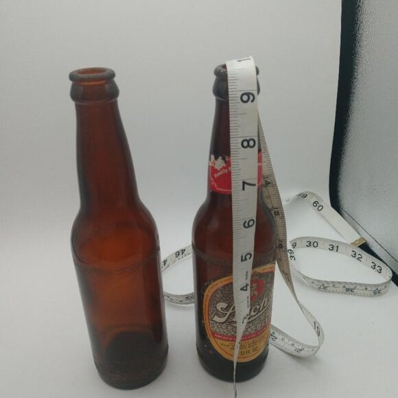 Vintage Stroh's Bohemian Style Empty Beer Bottle with 200 years label on Neck - Picture 2 of 8